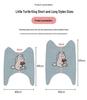 Cartoon Electric Vehicle Anti-Slip Foot Pedal Mat - Dirt-Resistant Floor Protection for Home Use