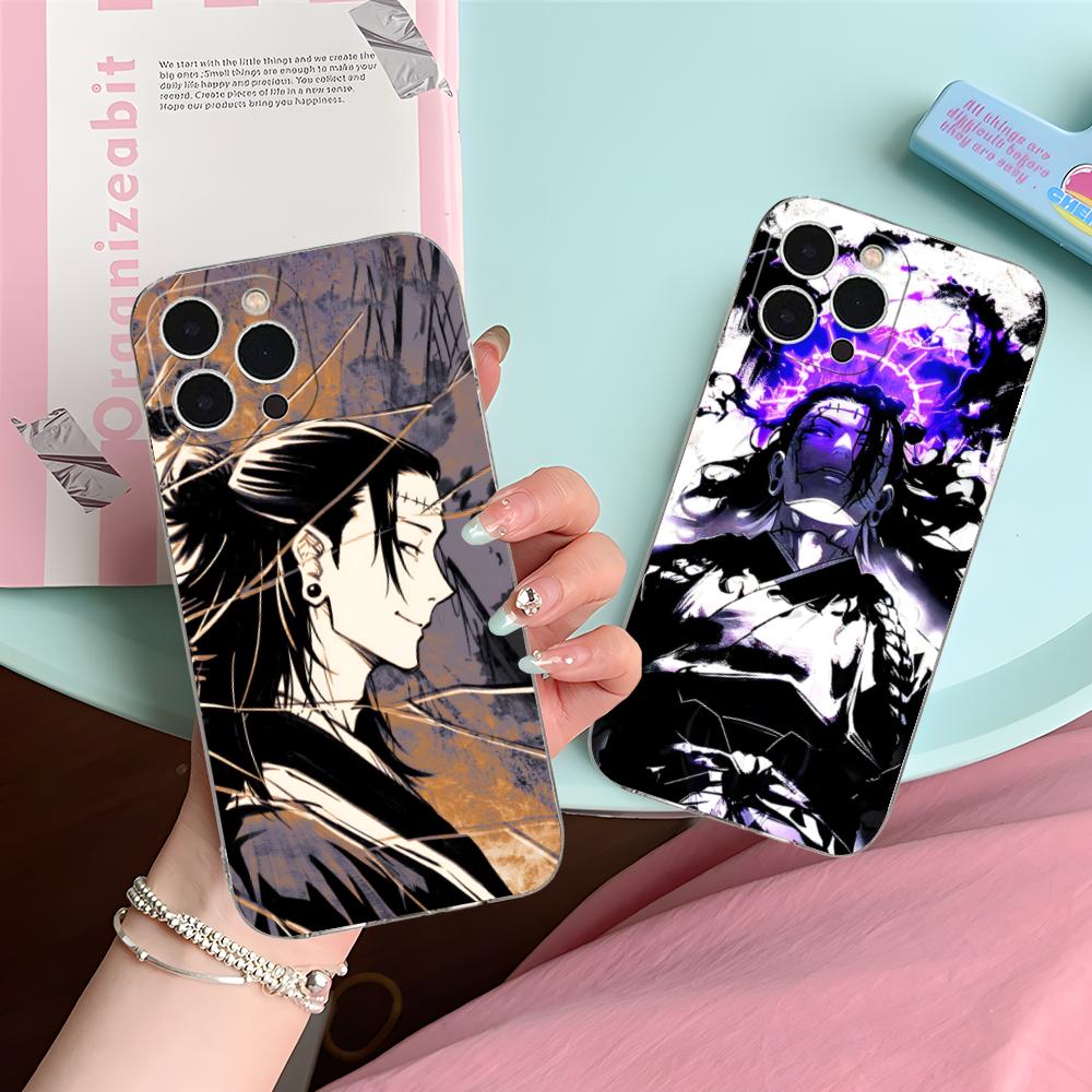 Jujutsu Kaisen Geto Suguru Phone Case for iPhone 17 16 15 14 13 12 11 X XR XS Air Pro Max Plus Mini Clear Colorful Cover Cover
