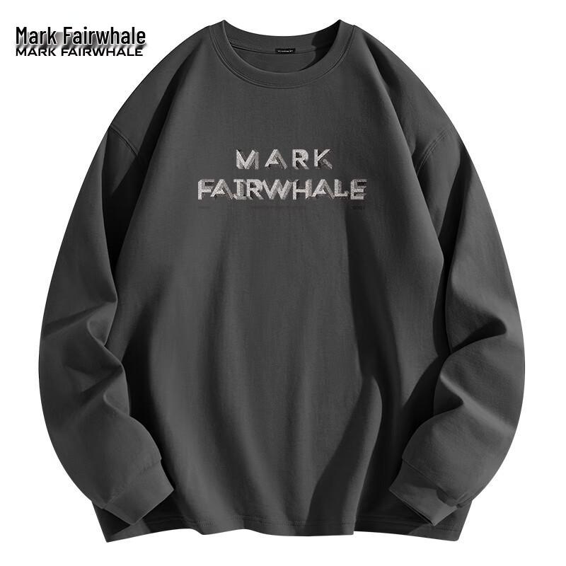 Mark Fairwhale Men's Heavyweight Long Sleeve Cotton T-Shirt