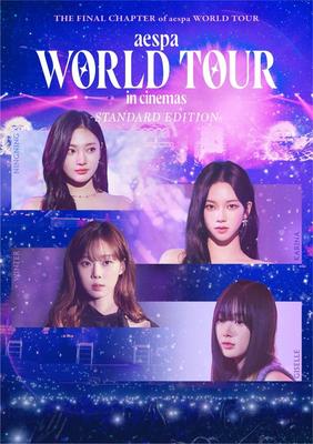 WORLD TOUR In Cinemas DVD Acrylic Aespa -STANDARD EDITION- (Bonus Keychain) [DVD]
