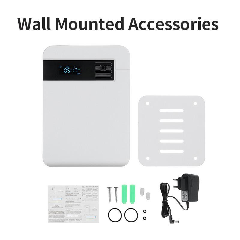 DC12V 200ML Intelligence Aromatherapy Essential Oil Diffuser Household Wall Mounted Air Humidifier Nano Atomization Fragrance Machine 154*70*214mm