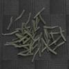 100PCS 20mm PE Anti Tangles Line Aim Hook Sleeve Light Green Carp Fishing Accessory Tackle