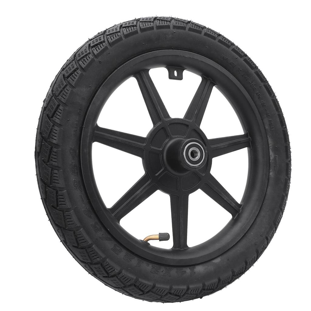 14 X 2.125 54 254 Wheel Rim Tires Rubber with Inner Tube Electric Bike Tyre for Electric Scooter Bicycle Tricycle