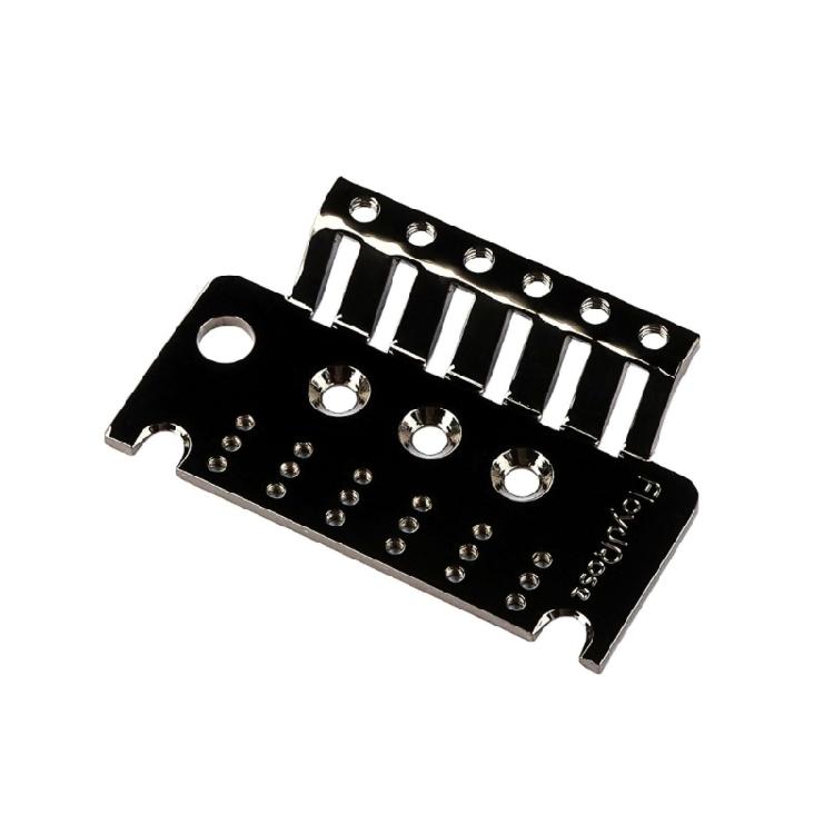 6 String Guitar Tremolo Bridge Plate for Improved Tone and Comfortable Playing Experience Guitar Bridge Repair Tool