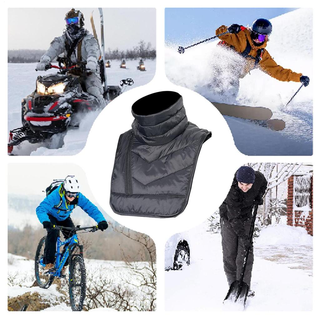 Winter Motorrad Nacken Brustschutz Winddicht Wasserdicht Nackenwärmer Radsport Gamaschen Zum Skifahren Angeln Laufen Wandern