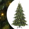 Artificial Foldable Christmas Tree Green 210 Cm PVC and Steel