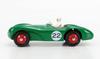 DINKY TOYS scale Aston Martin DB3S Green ASTON MARTIN DB3S Reproduction Diecast Model Car 110 1/43