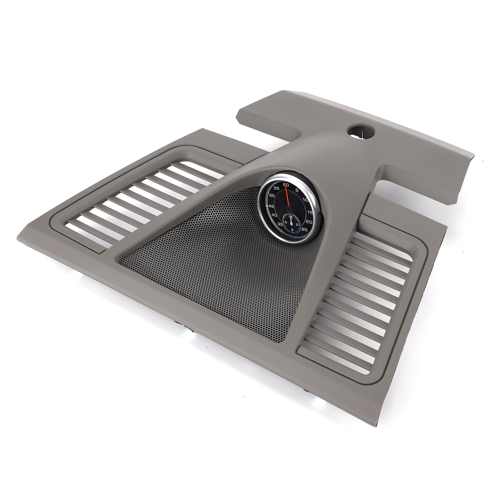 

Dashboard Panel Upper Cover Grey ABS Trim 970 552 151 01 Fit for Porsche Panamera 2010‑2016Black Stopwatch