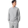 Li Ning China Color Series Solid Color Round Neck Pullover Casual Long Sleeve Sweatshirt Men sweatshirt Flower-Gray AWDU657-15