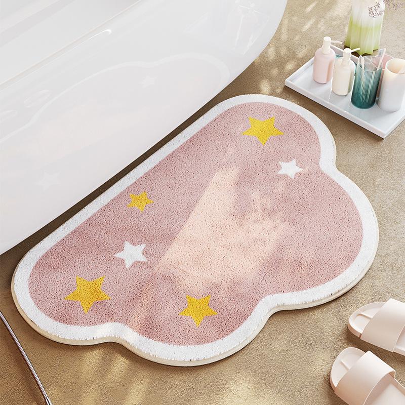 Non Slip Cartoon Bath Mat Absorbent Soft Floor Mats For Bathroom Living Room Entrance Rug Balcony Area Rugs