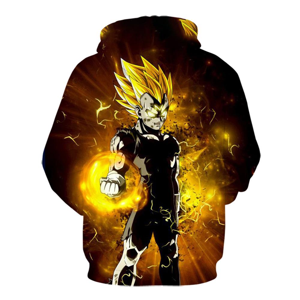 DRAGON BALL Hoodie Harajuku Pullover Tops Women Men Sweatshirts New Cartoon Printed Long Sleeve Fashion Female Cosplay Streetwear 6 Colors