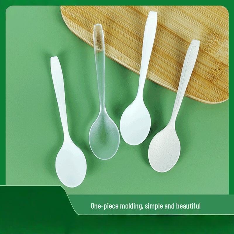 Abay Disposable Plastic Spoons