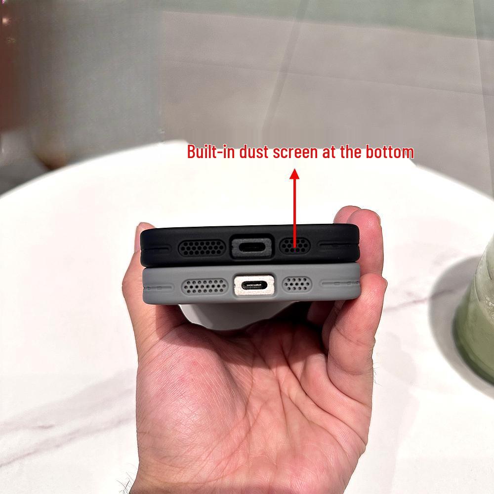 iPhone 17 Air Cellular Heat Dissipation Case with Apple 16Pro Max Lens Stand and Drop-Proof Protection