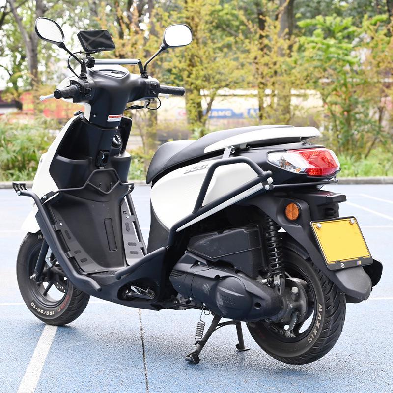 Yamaha Jog i125 Full Coverage Front & Rear Bumper, Footboard, and Exhaust Anti-Collision Protective Set