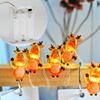 Artificial LED Elk String Lights Hanging Night Light Atmosphere Lamp  Halloween