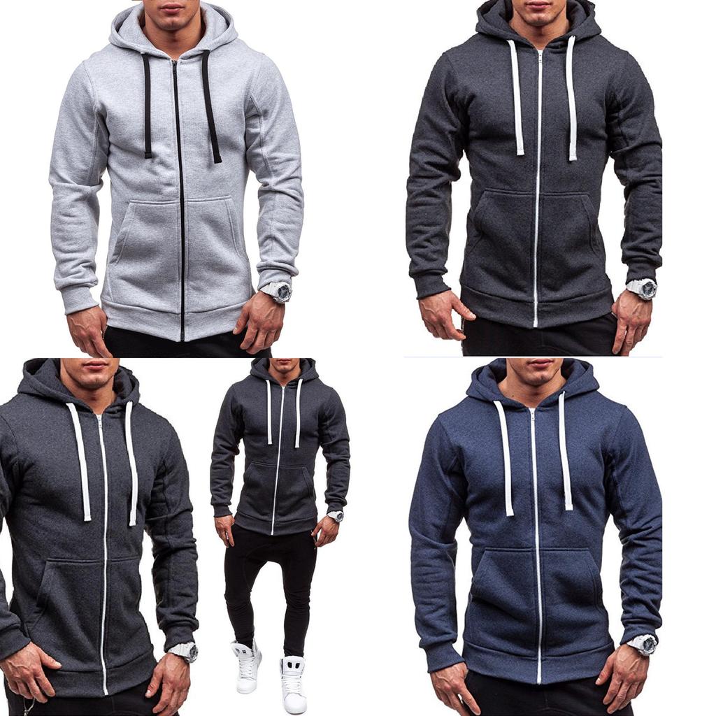 Men's Outwear Winter Hoodies Comfortable Warm Jumper Coat With Soft Material