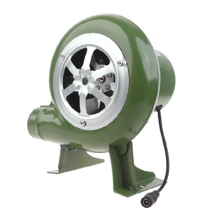 Grillventilator Tragbarer Elektrischer Gebläse AC100-240V 2900U/min Einstellbare Geschwindigkeit 30/40/60/80W