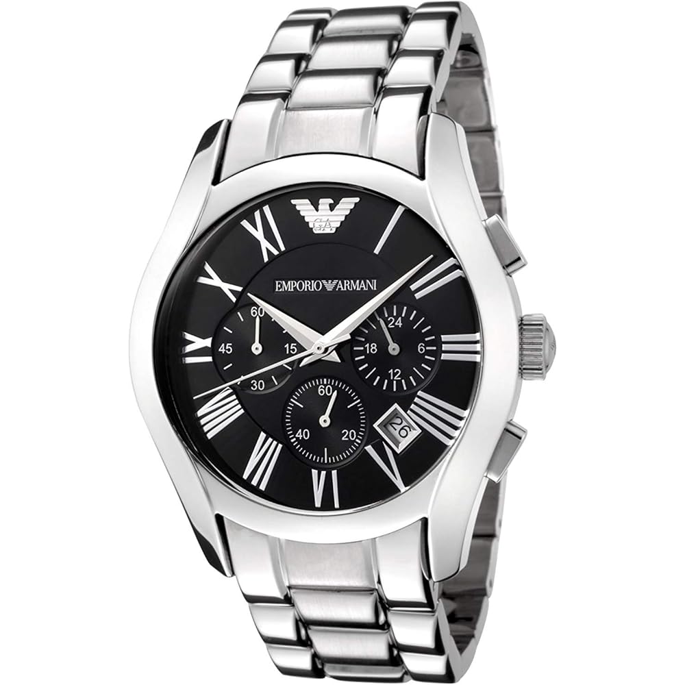 Emporio Armani Quartz Watch AR0673 Black Men s Timepiece