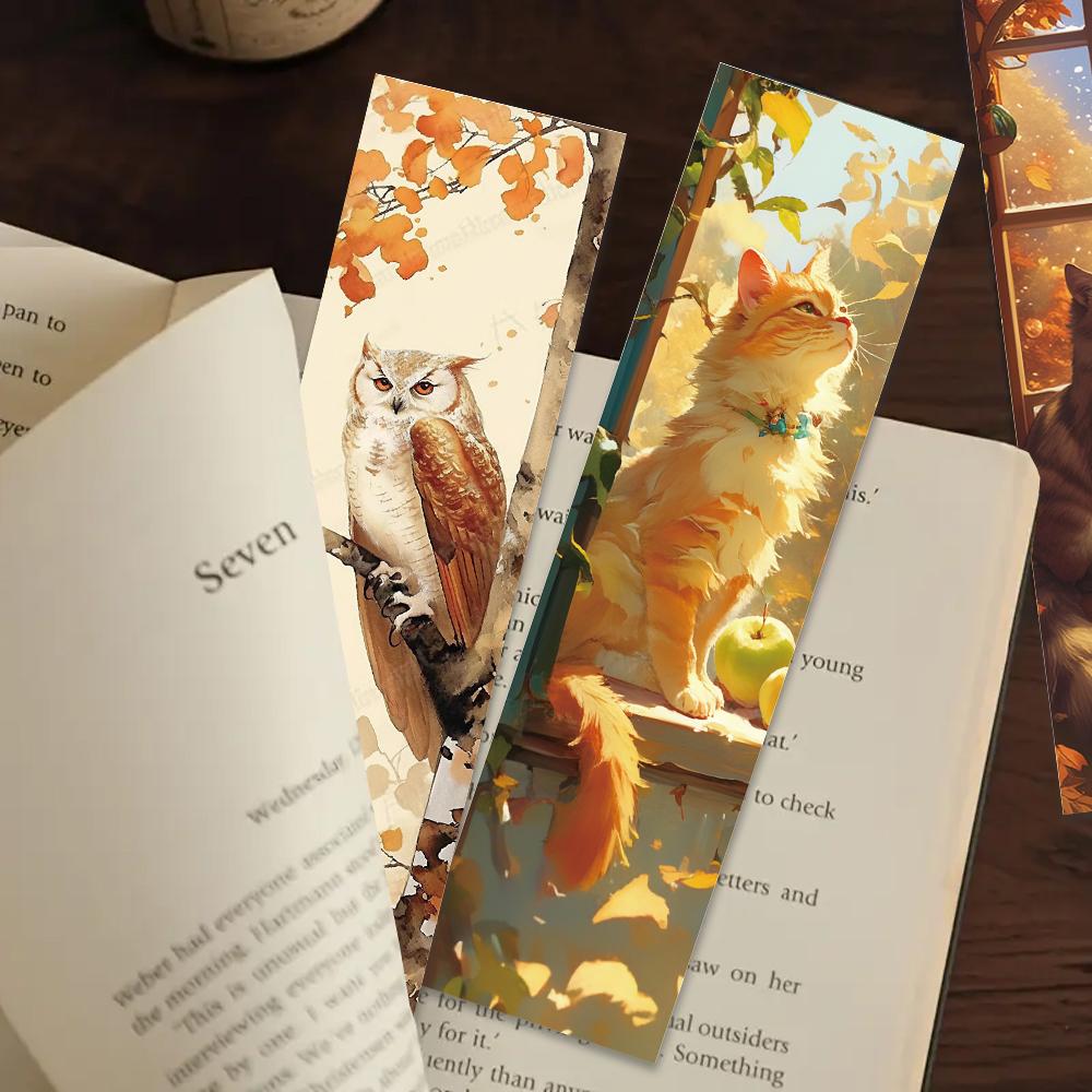 32pcs, Autumn Bookmarks, Back To School Season, Christmas, Halloween, Teacher's Day, Suitable for Readers and Birthday Gifts.