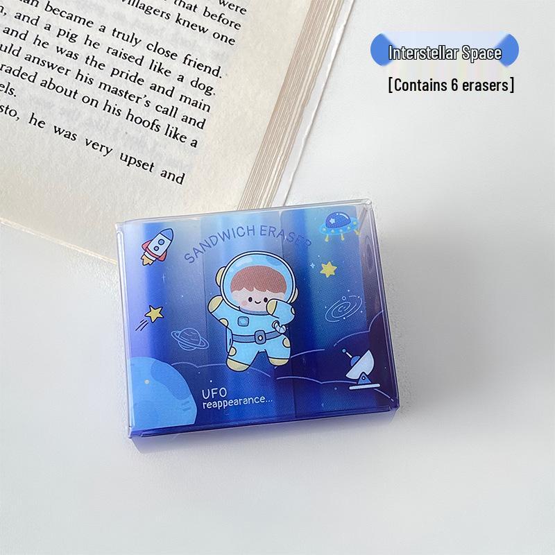 Cute Cartoon Jelly Eraser - No Trace, Low Debris, High Value, Lovely Gift