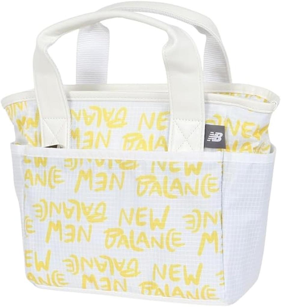 Golf Insulated Cart Bag Logo Round FR [New Balance] [Freehand Print] / / 012-6181502 030_White