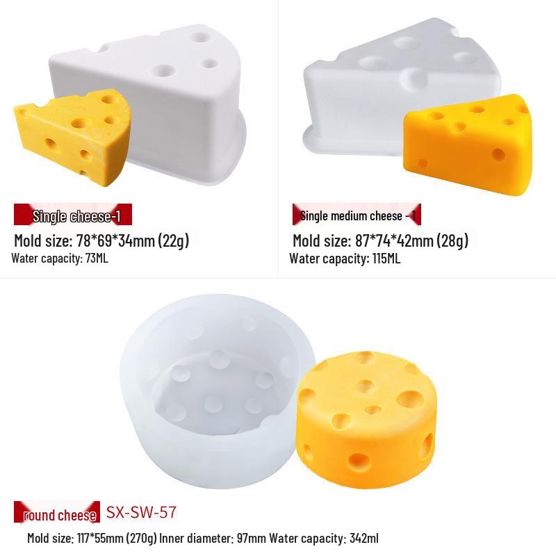 Cheese Silicone Mold & Mousse Cake Mold: Creative DIY Baking Tools for Chocolate & Ice Cream