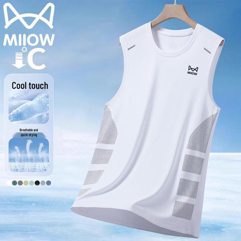 

Mao Ren Men s Lightweight Breathable Sleeveless T-Shirt 5XL