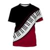 3D Printing New Fashion Pattern T-shirt Fashion Personality Men's/women's Harajuku Casual Round Neck Short-sleeved T-shirt