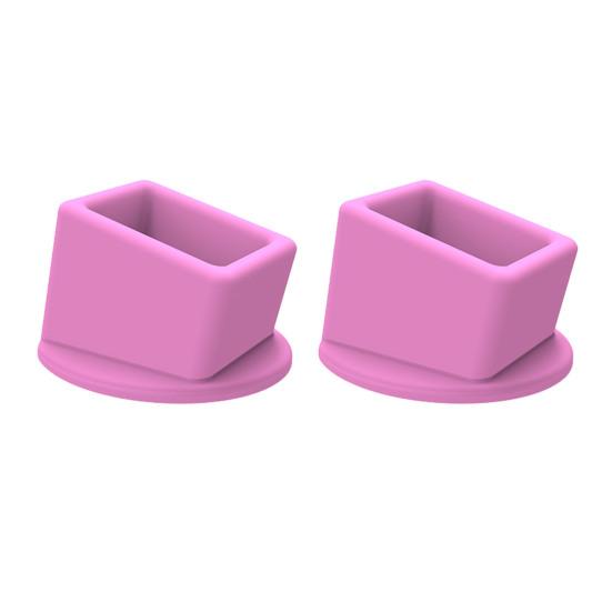 2Pcs Car Seat Belt Buckles Holder Universal Silicone Easy Access Vehicle Seatbelt Booster Automotive Safety Belt Fixer Accessories