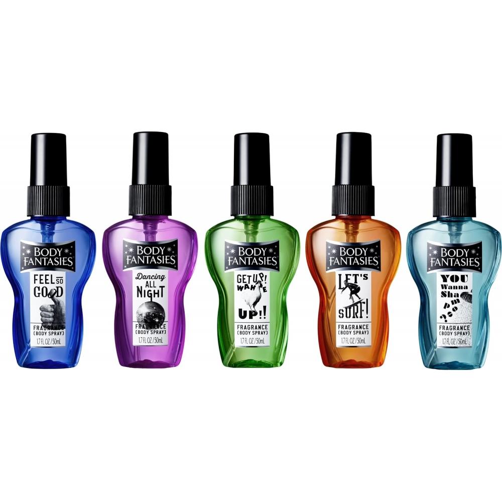Body Fantasies Body Fantasies Body Spray Dancing All Night Dancing All Night Dancing All Night 50ml Body Mist For Men woMen 50ml  X 1 