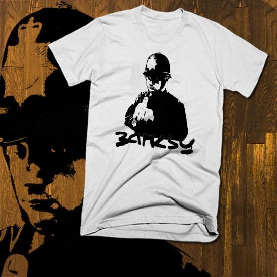 Street Art T-Shirt Police UK London Brooklyn New York Urban Graffiti new S