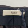 Prada P2062 Bold Satin Slacks Pants Bottoms 40 BordeauxUsed