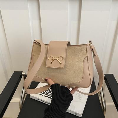 Fashion Saddle Bag Women's Summer New Simple Niche Underarm Bag Popular Versatile Single Shoulder Oblique Span Bag