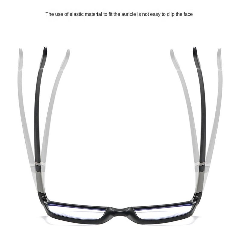 Men Sport Reading Glasses Square pochromic Glasses Presbyopia Reading Eyeglasses Ultra Light Hyperopia +1.0+1.5+2.0 To +4.0