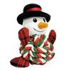 Jouet pour chien en peluche - GLORIA - XMAS FROSTY - Blanc - Polyester - Intérieur