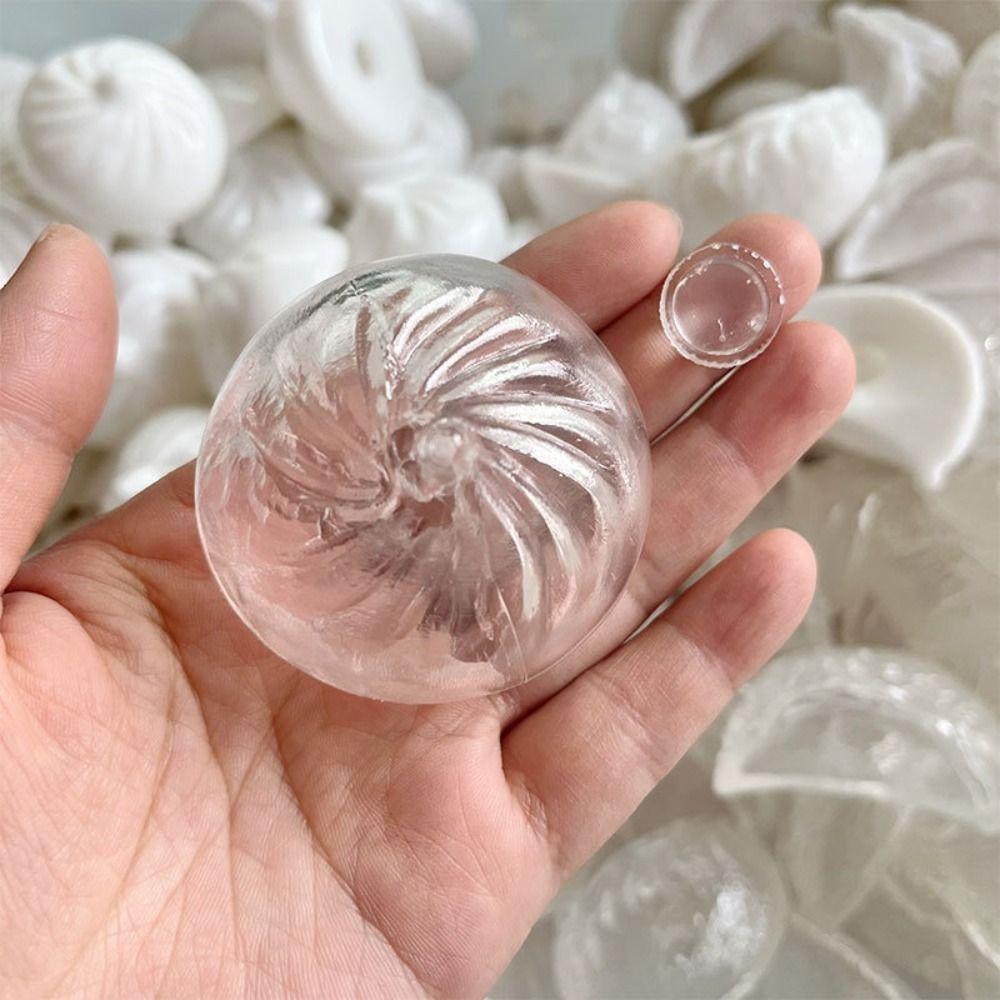 Blank Craft Dumpling Squishy Sensory Fidgets DIY Empty Ball Skin DIY Steamed Bun Kids Toy