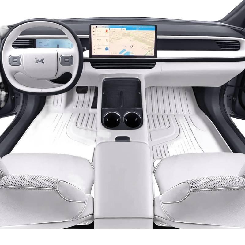 Compatible XPeng G6 TPE Floor & Trunk Mats, Interior Accessories
