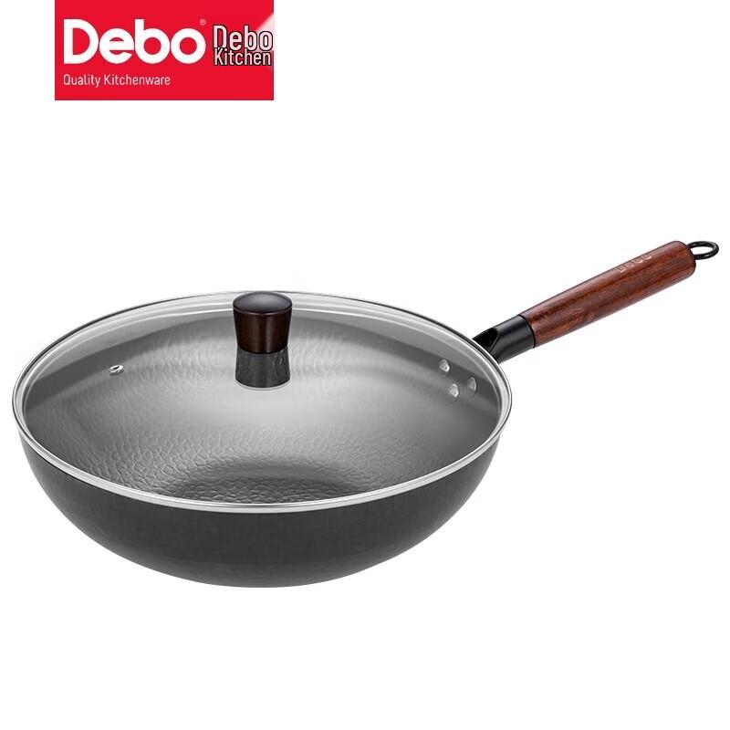 

Debo Non-Coated Cast Iron Wok