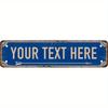 Individuelles Retro-Metall-Kennzeichen Wanddeko Auto Garage Bar Schild