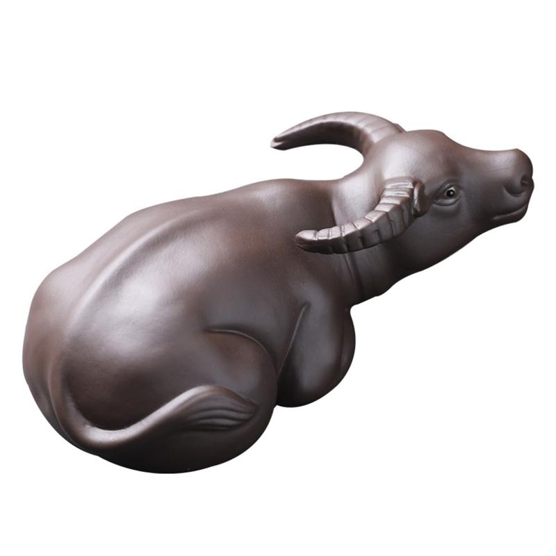 

Cow Teaa Pet Ceramics Statue Home Car Ornamentt Purplee Clay Teaa Set for Adult 1 чёрный