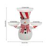 Christmas Snowman Snack Holder Stand