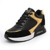 Women's casual single shoes heightening fashion sports leisure, external air cushion thick bottom wind supply