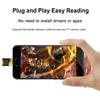 Type C To Micro-SD TF Card Reader Adapter OTG Smart Memory Card Reader USB3.0 Flash Drive Adapter For Xiaomi Samsung Huawei