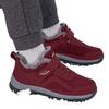 High-top large cotton shoes, winter velvet thickened warm cotton boots, medium walking sports shoes