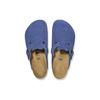 Birkenstock Boston Massage Antibacterial Closed Toe Slippers Unisex Blue Narrow 1026182