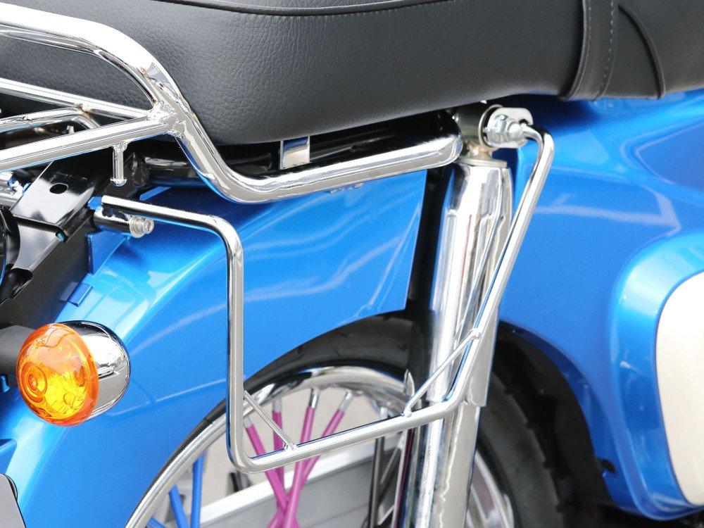 Kijima Bike Parts Side Bag Support Steel Super Cub Right Side Chrome Plated Cub/Cross ('18-) 210-4931