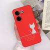 For Tecno Camon 20 Pro 4G 5G Phone Cases Cute Design Matte Silicone Shockproof Black Cover For Tecno Camon20 20Pro Bumper Capa