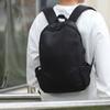Multi-pocket Casual Backpack Breathable Men Backpack Solid Color Backpack  Daily Use