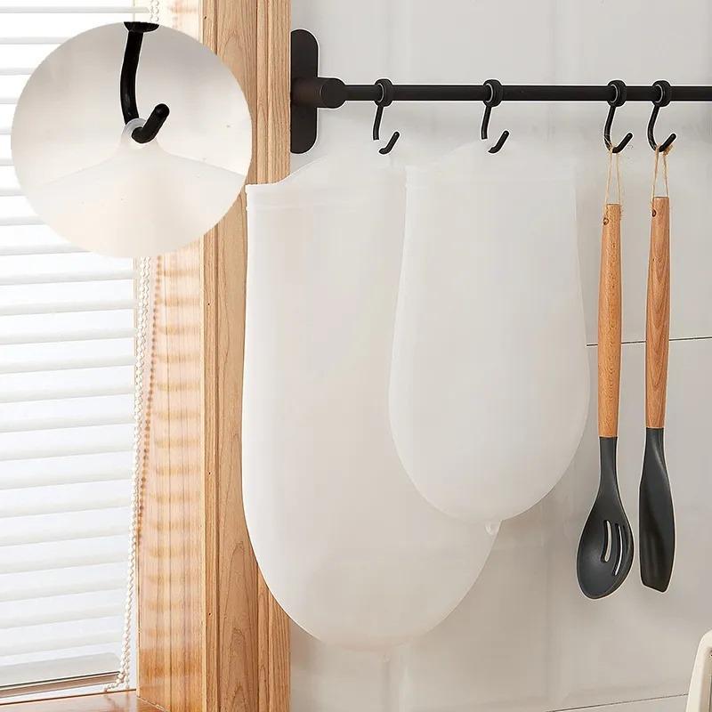 2PCS Silicone kneading bag, dough mixing bag for bread, pastries, and pizza dough, baking tool.