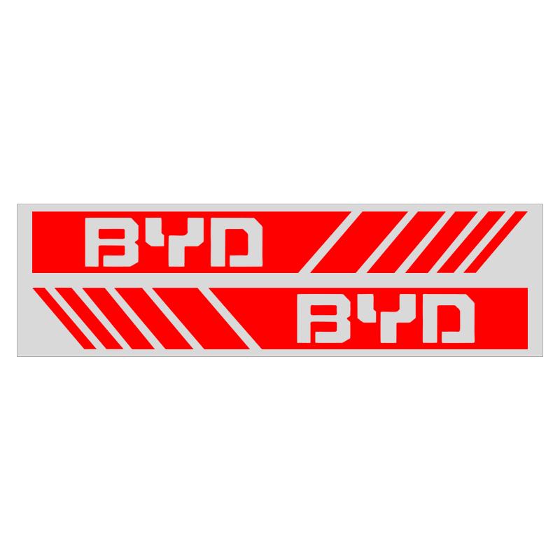 2 Stück Auto Rückspiegel Aufkleber Auto Tür Rückspiegel 3D Aufkleber Decal Für BYD Qing Song Tang Yuan F3 I3 F0 F6 S6 S8 E5 E6